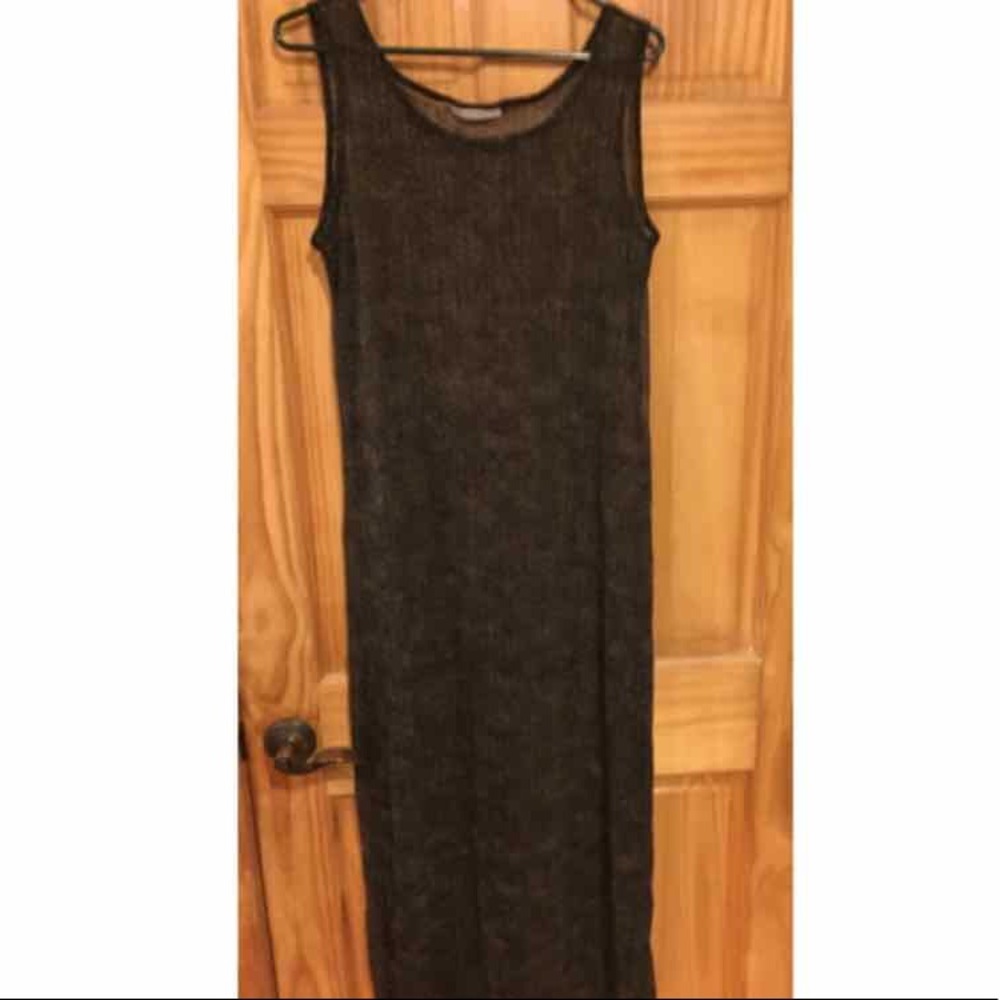 Semi SHEER VTG 90s Dress / Cover Up - Anne Klein